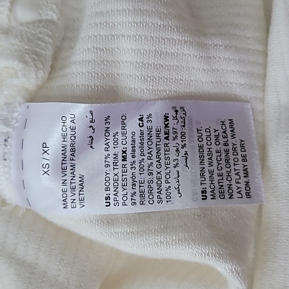 EUC WHBM cream sweater blouse size XS - Picture 5 of 5